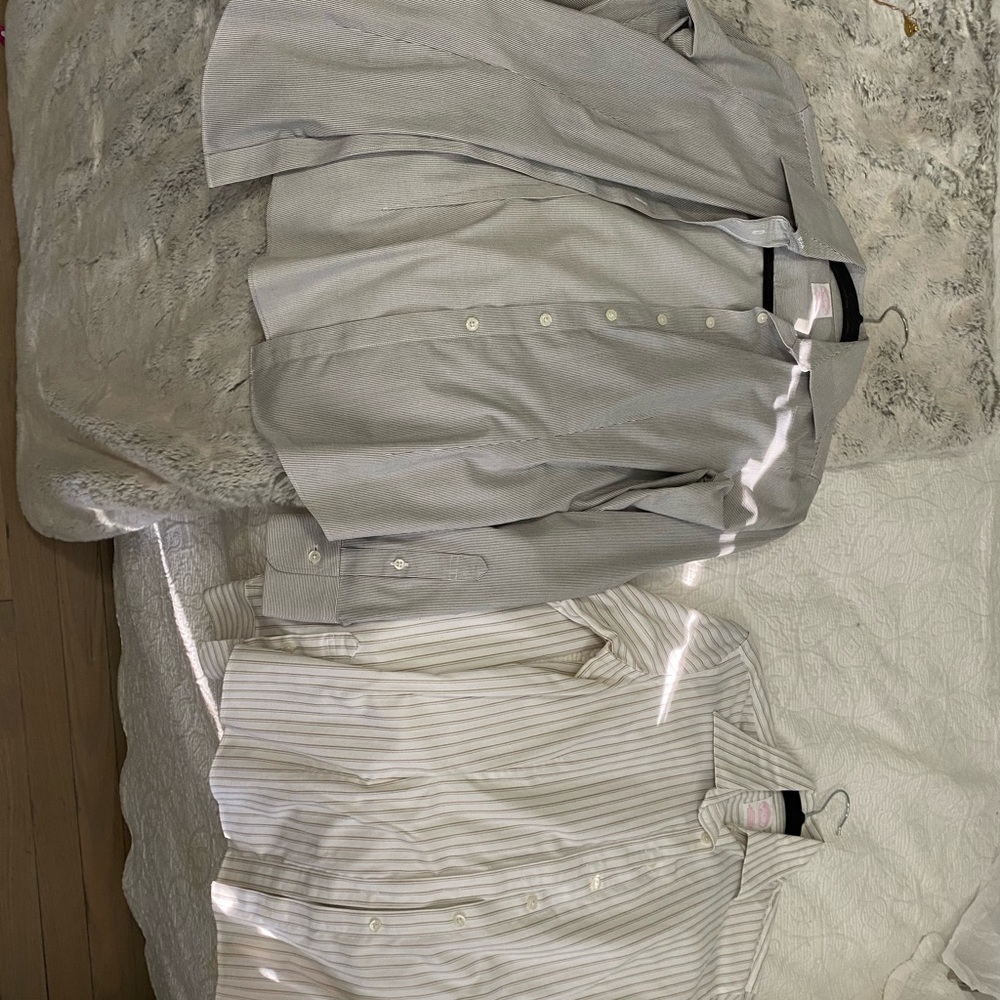 Two Brooks Brothers Blouses